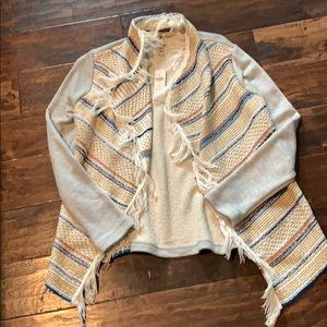 Anthropologie Margaux fringed cardigans XS